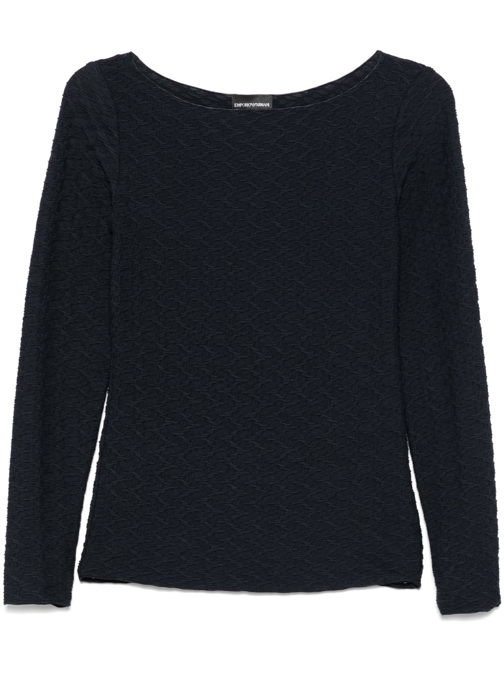 EW001400AF12416UB115 자카드 BOATNECK 탑